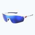 Under Armour 7001/S S3 matte white/blue multilayer oleophobic children's sunglasses 2