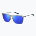 Under Armour Reliance crystal grey/blue multilayer men's sunglasses 2