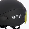 Smith Jetstream TT matte black/chromapop red mirror/clear bike helmet 8