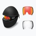 Smith Jetstream TT matte black/chromapop red mirror/clear bike helmet 2