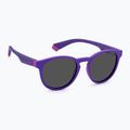 Polaroid PLD 8048/S lilac violet/grey polarised children's sunglasses