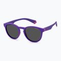 Polaroid PLD 8048/S lilac violet/grey polarised children's sunglasses 2