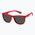 Polaroid PLD 8049/S red blue/grey polarised children's sunglasses 2