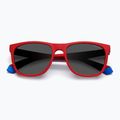 Polaroid PLD 8049/S red blue/grey polarised children's sunglasses 4