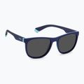 Polaroid PLD 8049/S blue azure/grey polarised children's sunglasses