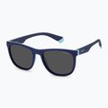 Polaroid PLD 8049/S blue azure/grey polarised children's sunglasses 2
