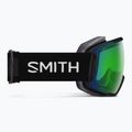 Ski goggles Smith Sequence OTG S2 black/chromapop everyday green mirror 4