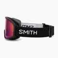 Ski goggles Smith Reason OTG black/green sol-x mirror 4