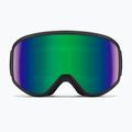 Ski goggles Smith Reason OTG black/green sol-x mirror