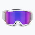 Ski goggles Smith Squad white vapor/chromapop everyday violet mirror/clear 2