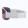Ski goggles Smith Squad white vapor/chromapop everyday violet mirror/clear 4