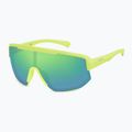 Polaroid PLD 7047/S matte lime/greygreen mirror polarised sunglasses 2