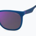 Polaroid PLD 2140/S matte blue violet/violet mirror polarised sunglasses 4