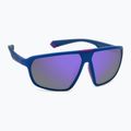 Polaroid PLD 2142/S semi matt blue violet azure/violet mirror polarised sunglasses