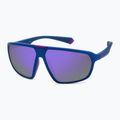 Polaroid PLD 2142/S semi matt blue violet azure/violet mirror polarised sunglasses 2