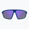 Polaroid PLD 2142/S semi matt blue violet azure/violet mirror polarised sunglasses 3