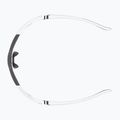 Men's Under Armour Yard Pro matte white/orange multilayer oleophobic sunglasses 5