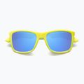 Polaroid PLD 8053/S matte yellow azure/blue mirror polarised children's sunglasses 4
