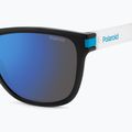 Polaroid PLD 2138/S matte black blue/blue mirror polarised sunglasses 4
