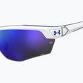 Under Armour Yard Dual S3 matte white blue/blue multilayer oleophobic sunglasses 7