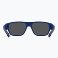 Men's Under Armour Scorcher matte black blue/blu sky mirror sunglasses 4