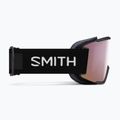 Smith Squad S black/chromapop everyday rose gold mirror ski goggles 4