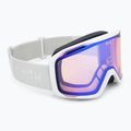 Ski goggles Smith Blazer white/blue sensor mirror