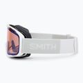 Ski goggles Smith Blazer white/blue sensor mirror 4