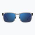 Men's Under Armour Assist 2 grey blue/grey blue multilayer polarised sunglasses 3