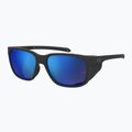 Men's Under Armour Glacial matte black/grey blue mirror silver polarized sunglasses o 2