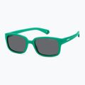 Polaroid PLD K008/S matte green/grey polarised children's sunglasses 2