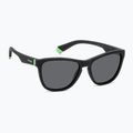 Polaroid PLD 8056/S matte black/grey polarised children's sunglasses