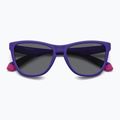 Polaroid PLD 8056/S matte violet/grey polarised children's sunglasses 4