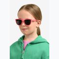 Polaroid PLD 8056/S matte pink/grey polarised children's sunglasses 7