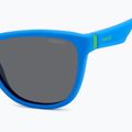 Polaroid PLD 8056/S matte blue/grey polarised children's sunglasses 5