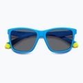 Polaroid PLD 8057/S matte blue/grey polarised children's sunglasses 4
