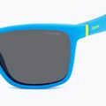 Polaroid PLD 8057/S matte blue/grey polarised children's sunglasses 5