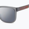 Polaroid PLD 2155/S matte grey/grey silver mirror polarised men's sunglasses 4