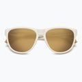 Polaroid PLD 2156/S matte white/grey gold multilayer polarised sunglasses 4
