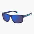 Polaroid PLD 2158/S matte blue/blue mirror polarised men's sunglasses 2