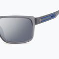 Polaroid PLD 2158/S matte grey/grey silver mirror polarised men's sunglasses 5