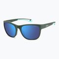 Polaroid PLD 7051/S matte green/blue mirror polarised high contrast sunglasses 2