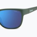 Polaroid PLD 7051/S matte green/blue mirror polarised high contrast sunglasses 5
