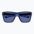 Men's Polaroid PLD 7052/S matte blue/blue polarised high contrast sunglasses 4