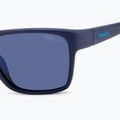 Men's Polaroid PLD 7052/S matte blue/blue polarised high contrast sunglasses 5