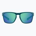 Men's Polaroid PLD 7052/S matte teal/green mirror polarised high contrast sunglasses 3