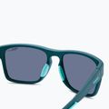 Men's Polaroid PLD 7052/S matte teal/green mirror polarised high contrast sunglasses 6