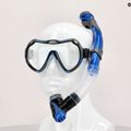 AQUA-SPEED Java + Elba diving set blue 614 7