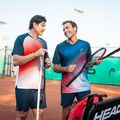 HEAD men's tennis shirt Perf navy blue and white 811272 4