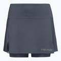 Tennis skirt HEAD Club Basic Skort anthracite